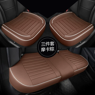 cushion, Seat cushion, seat cover - mocha-brown-small-three-pieces-universal