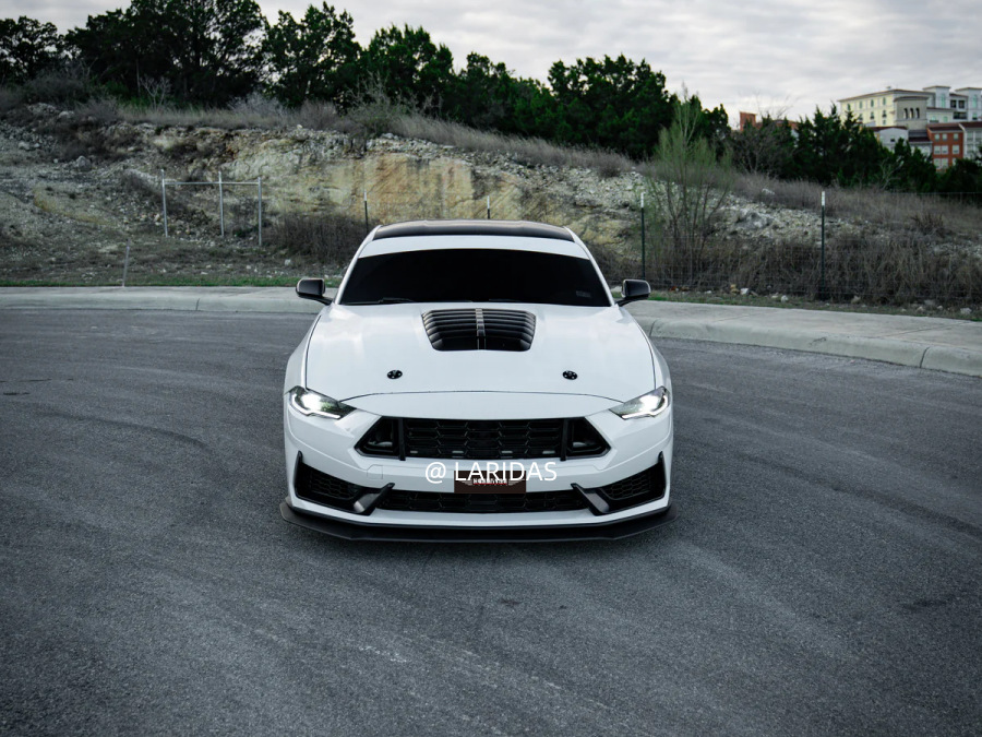 Suitable for Ford Mustang Upgrade to Dark Horse Style Front and Rear Bumpers, Dark Horse Style Body Kit Car Accessories