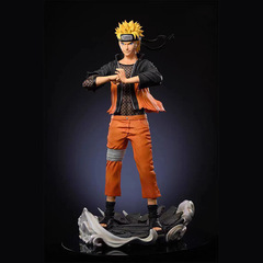 ナルトフィギュアビッグドッグうずまきナルト周辺ギフト装飾品二次元アニメーションフィギュアモデルドロップシッピング