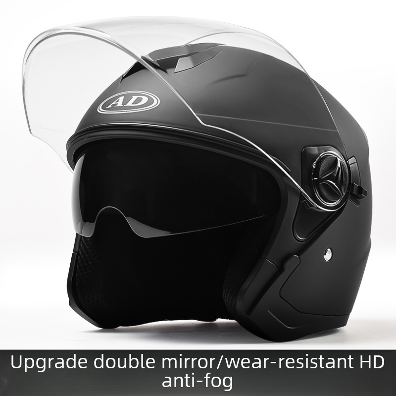 3C certified electric bike helmet for women, winter warm electric bike safety helmet, all season universal motorcycle half helmet for men