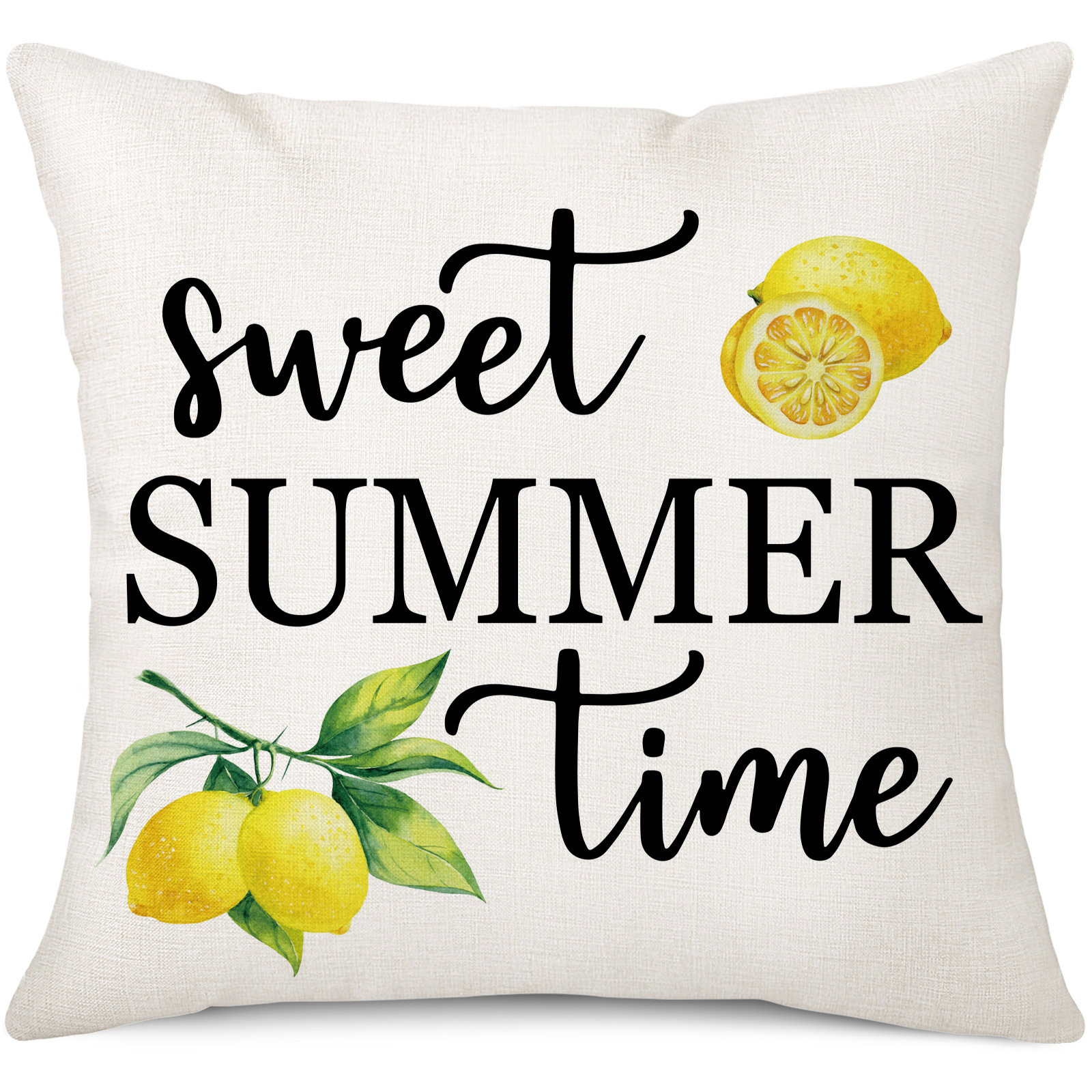 Amazon limón fresco serie de frutas almohada de oficina siesta almohada almohada de casa almohada de cubierta