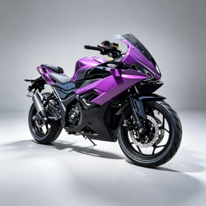 Cross-border electric scooter export: Magic Shadow R3 electric motorcycle, Jiaolong 72V3000W high-power electric vehicle