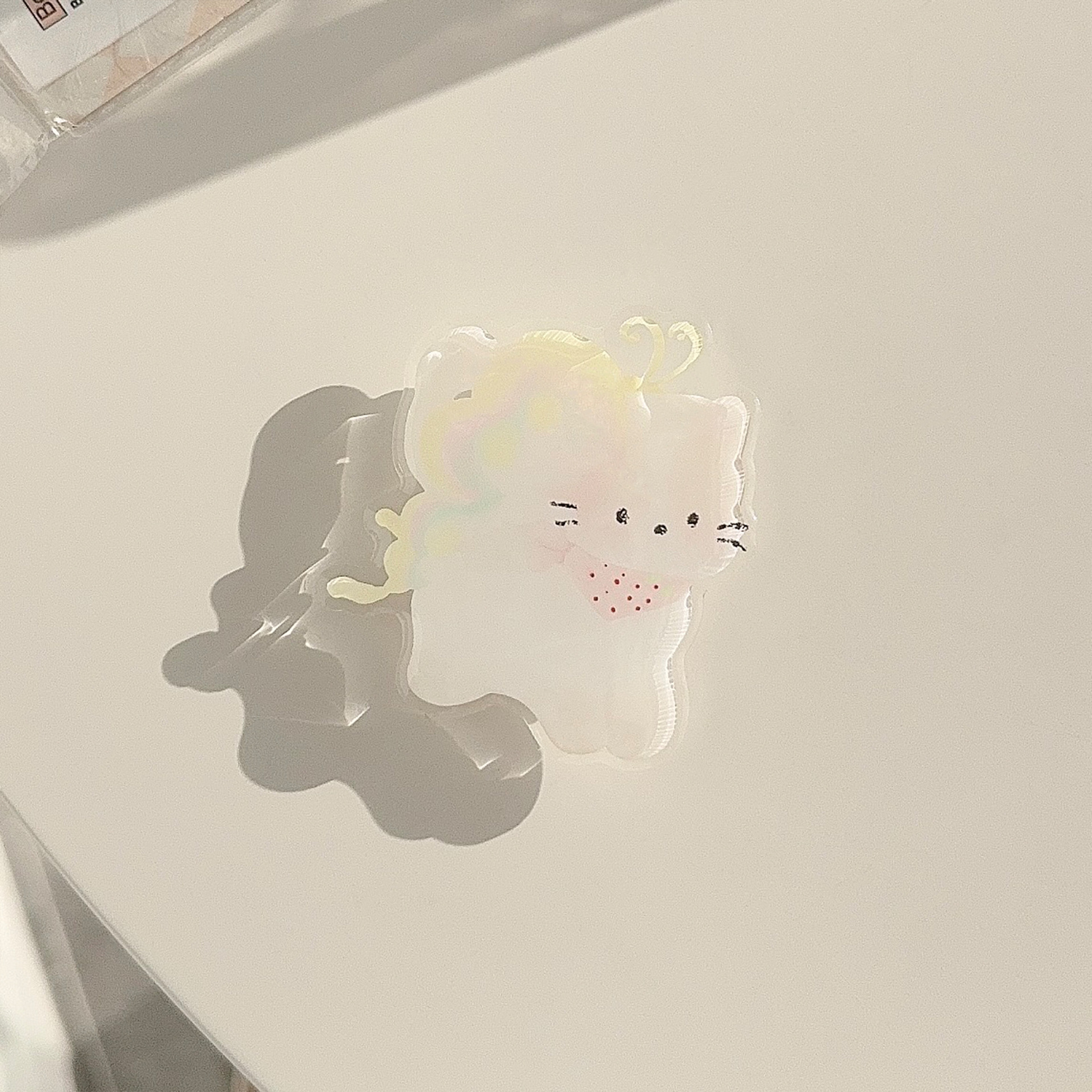 韓系ins犬熊スタンドアニメ伸縮折り畳みかわいい動物はリンゴ華為怠け者スタンドを適用する