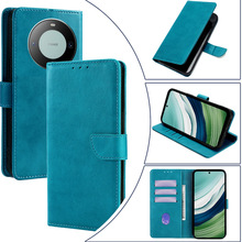 适用跨境华为Pura 70翻盖保护壳60 Pro搭扣皮套Huawei P60手机套