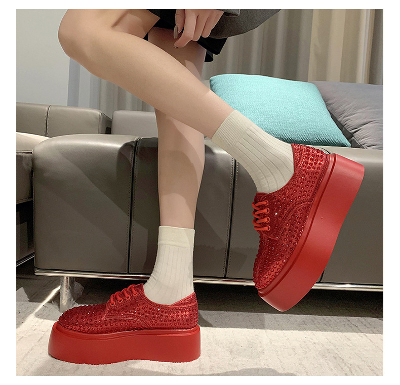 Women's Casual Solid Color Round Toe Casual Shoes display picture 40