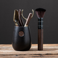 Tea Ceremony Six Gentlemen Tea Making Tools Set Ebony Tea Art Tea Ceremony Utensils Tea Ceremony Six Gentlemen Tea Set Accessories