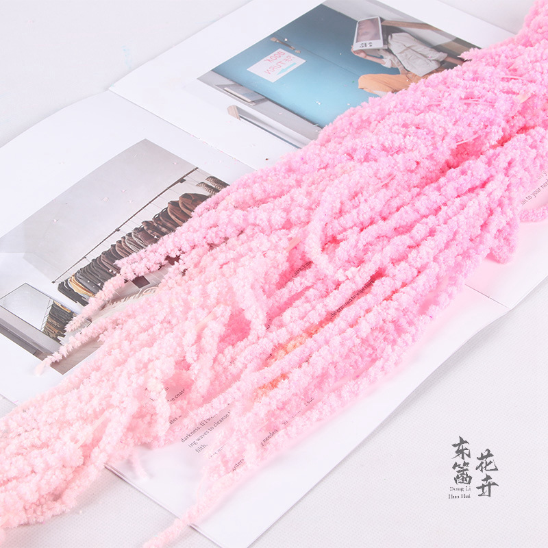 Arroz colgante de vida eterna, flores colgantes de Roulisi, flores reales, flores perpetuas, arreglos florales de boda, decoración de paredes, flores secas tridimensionales al por mayor