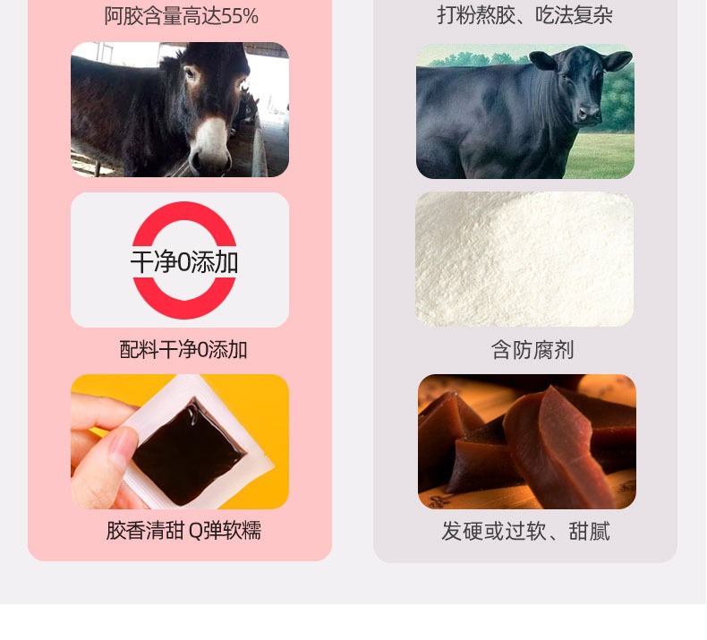 Ejiao Ning Gao (Donkey-Hide Gelatin Herbal Paste) — Ready-to-Eat Gu Fa Ao Zhi, 100g key features