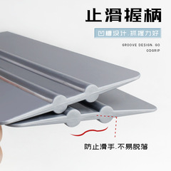 Car window tinting tool large square plastic scraper for color changing film adhesive plastic scraper silver 15cm