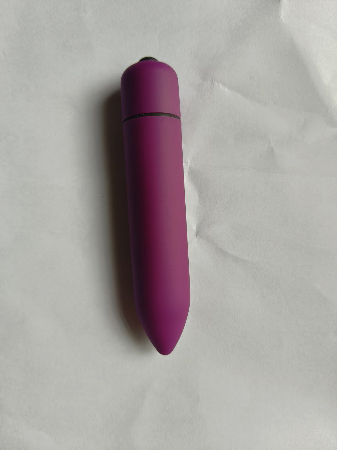 진한 보라색 긴 총알 10 주파수