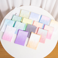 Gradient Color Ice Sleeve Summer Sun Protection Gloves Unisex UV Protection Rainbow Ice Silk Hand Sleeve Cover Driving Breathable Sleeve