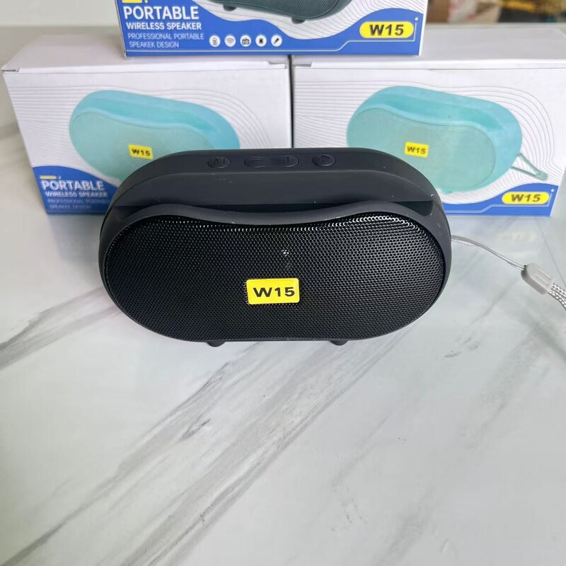 W15ワイヤレスbluetoothスピーカー家庭用デスクトップラジオ音響屋外ポータブルサブウーファーミニオーディオ|undefined
