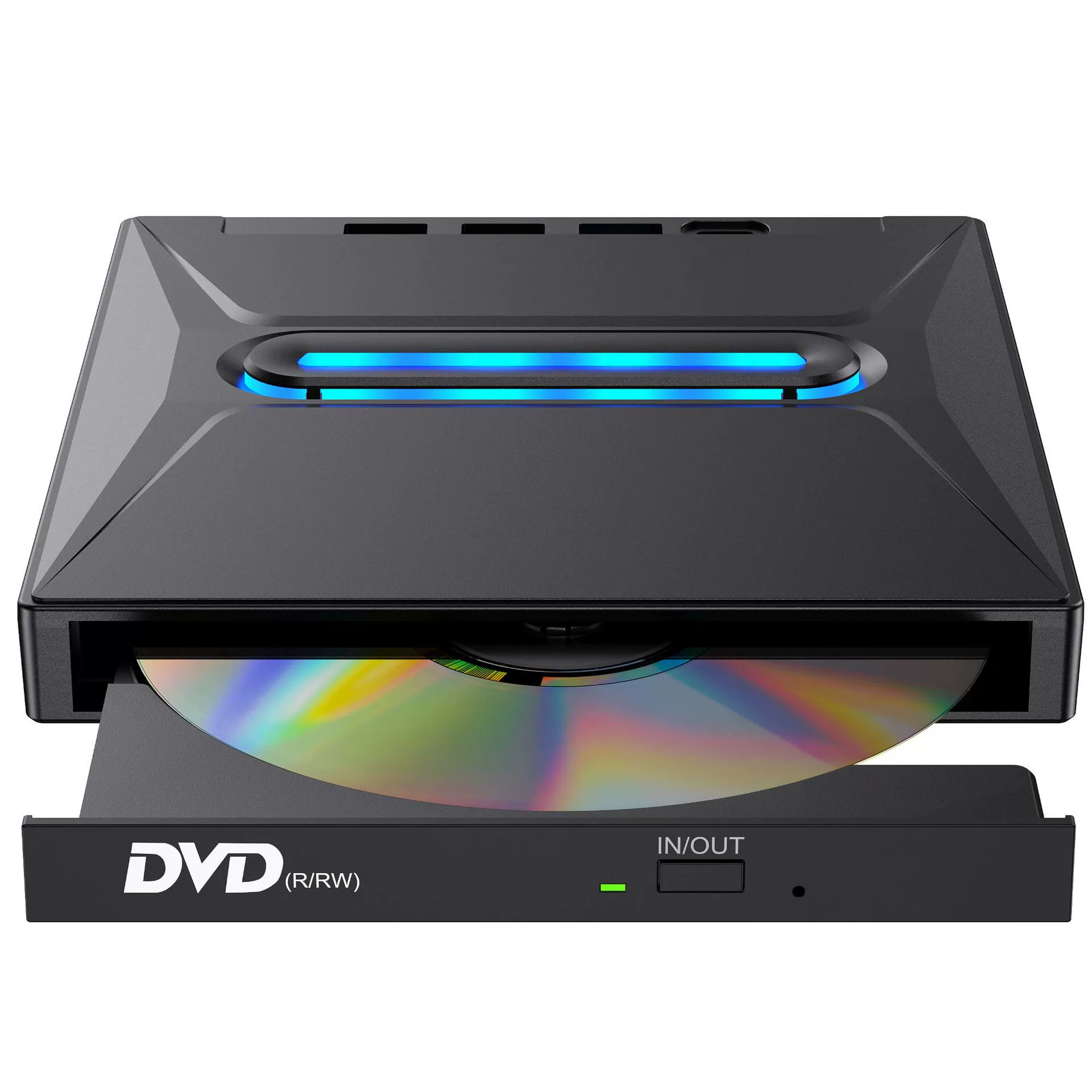 Six-in-one multi-function USB external optical drive burner expansion card external computer laptop burner optical drive