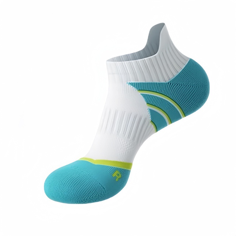 Professional Sports Socks Women's Towel Bottom Sweat Absorbing Breathable Women's Socks Autumn Fitness Running Socks Short Barrel Badminton