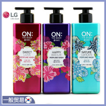 韩国进口 LG ON安宝笛香水沐浴露香氛留香美肌补水保湿沐浴乳500g