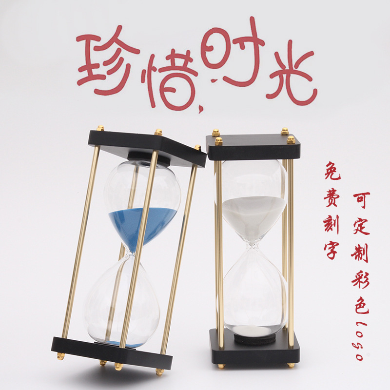 Creative Blackboard Gold Column Hourglass Timer, High-End Hourglass Ornaments for Home Living Room, Amazon Dropshipping Creative Blackboard Gold Column Hourglass Timer, High-End Hourglass Ornaments for Home Living Room, Amazon Dropshipping