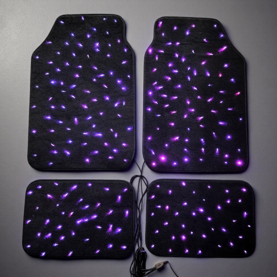�ļ��ᱡ�͹��˷��������ŵ�Starlight Fiber Optic car rugs mat