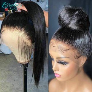 360 Full Lace Frontal Human Hair Wigs Natural Color Human Hair Wigs