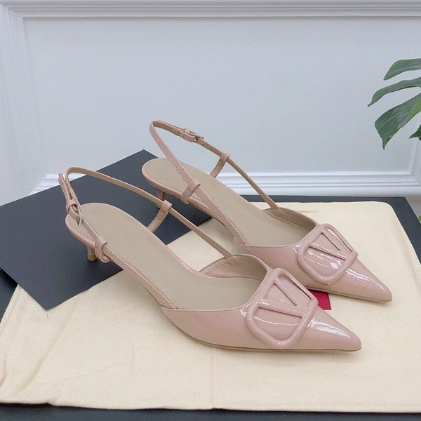 Nude pink sandals 6cm