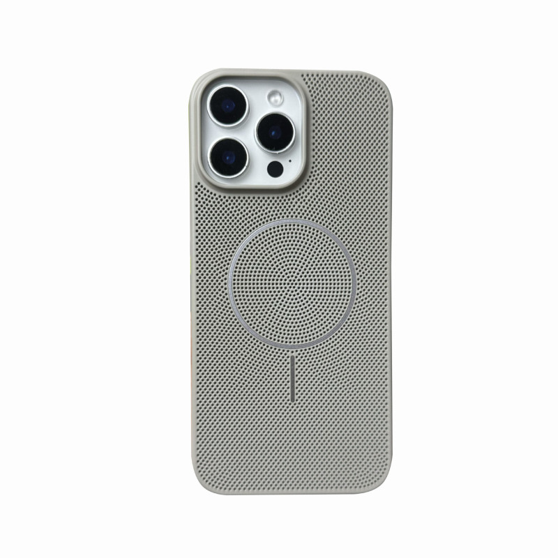 夏にアップル16promax放熱細いリング磁気吸引携帯ケースiPhone15シンプル滑り止め滑り止めケースを適用する|undefined