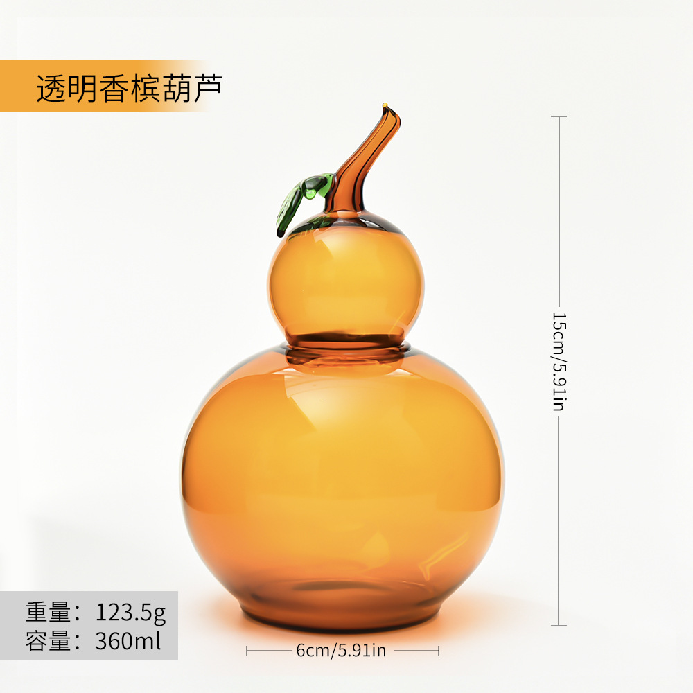 Caja de dulces de calabaza creativa con tapa casera de bocadillos de almacenamiento de celda de alto valor de cara botella de almacenamiento de calabaza de color