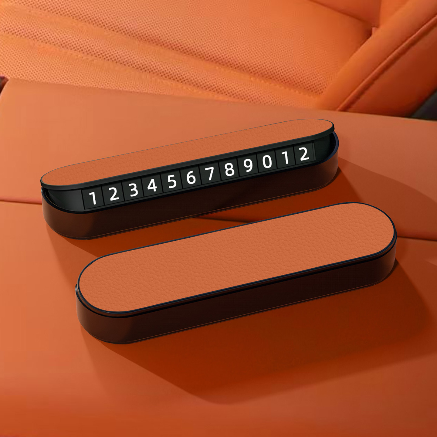 Suitable for yu7 parking card [coral orange]