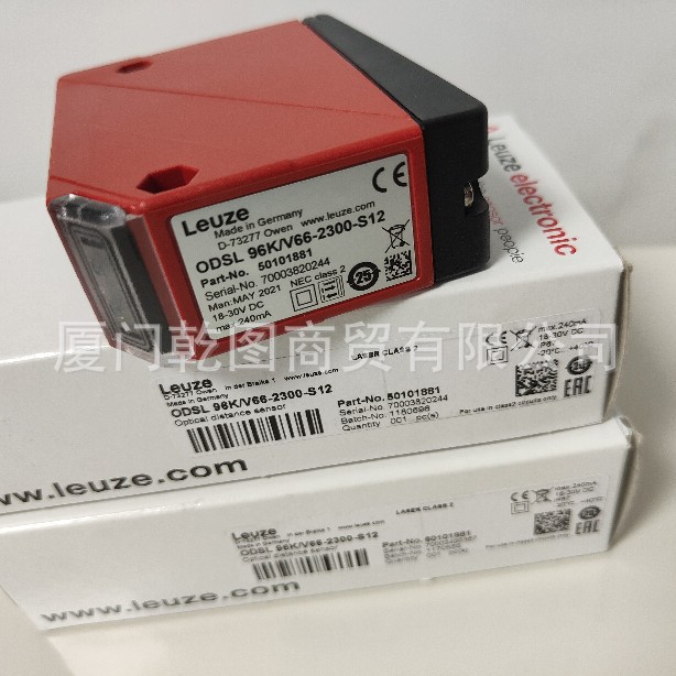 leuze/劳易测50134295 PRK25C.D1/4P-M12镜反射型光电传感器现货