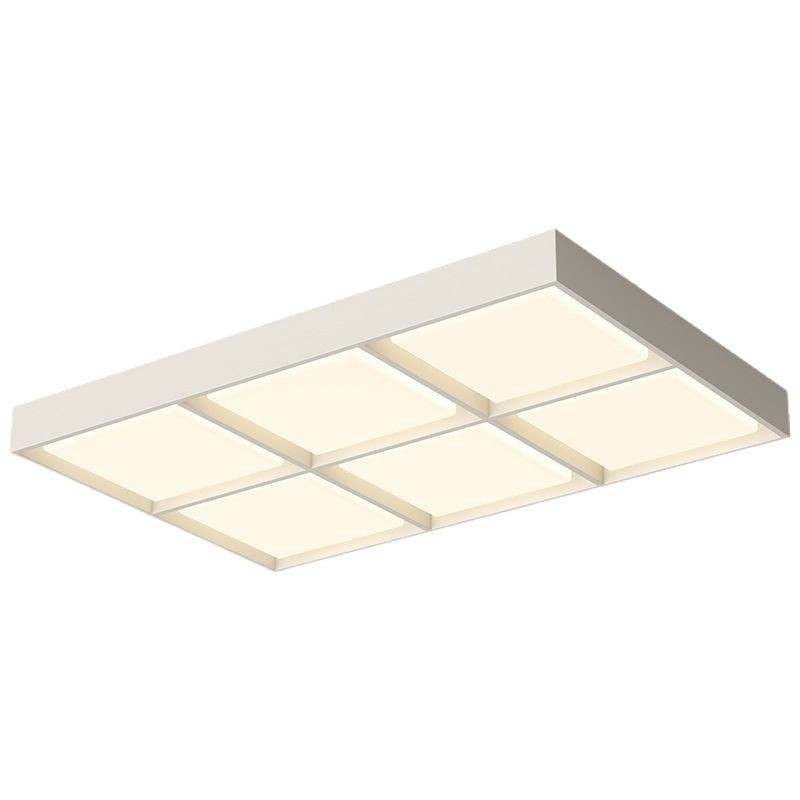 2025 nueva iluminación principal de la sala de estar moderna y simple iluminación de la atmósfera del dormitorio paquete de toda la casa luz de techo de espectro completo Zhongshan