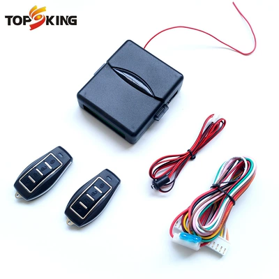 Keylessentry12V Universal Car Keyless Entry Remote Control Central Locking System Positive and Negative Trunk Line (Central locking) - hz-406t234
