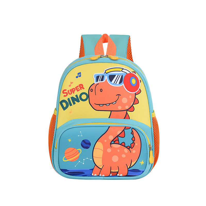 Preescolar pequeña mochila de bebés dibujos animados lindos dinosaurios mochila para niños y niñas 2026 comercio exterior nueva mochila para niños
