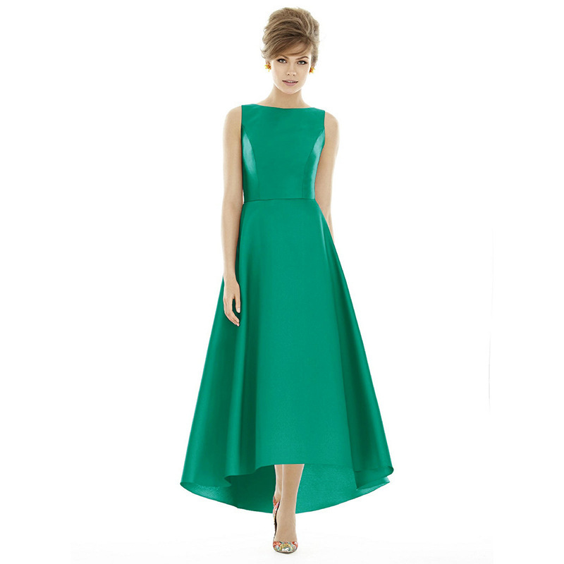 Moda de novia de damas de honor verano 2026 nuevo estilo de boda anfitrión espectáculo vestido de noche delgado image 8