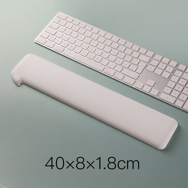 흰색 PU 실리콘 키보드 트레이