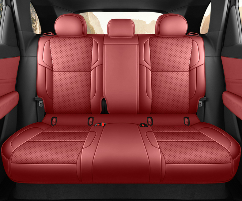 Suitable for Hongqi HS6 PHEV, 26 models of Hongqi HS6 car seat covers, full-coverage Nappa leather seat covers