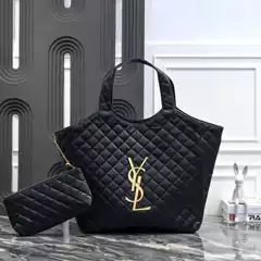Ys Home Bag Women's Large Bag 2024 New Fashion Easiest for Match Handbag Single Shoulder Large Capacity Diamond Tote Bag