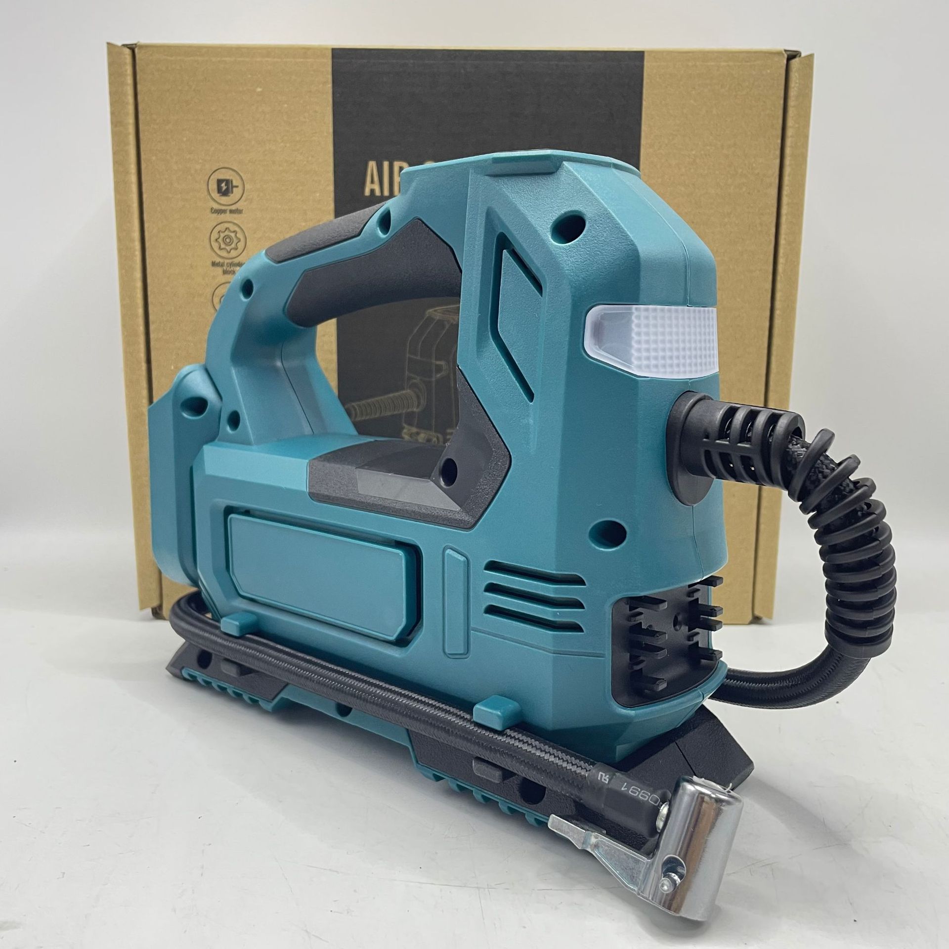 Nuevo al por mayor inalámbrico litio portátil bomba de aire portátil neumático bomba de aire de emergencia multifunción