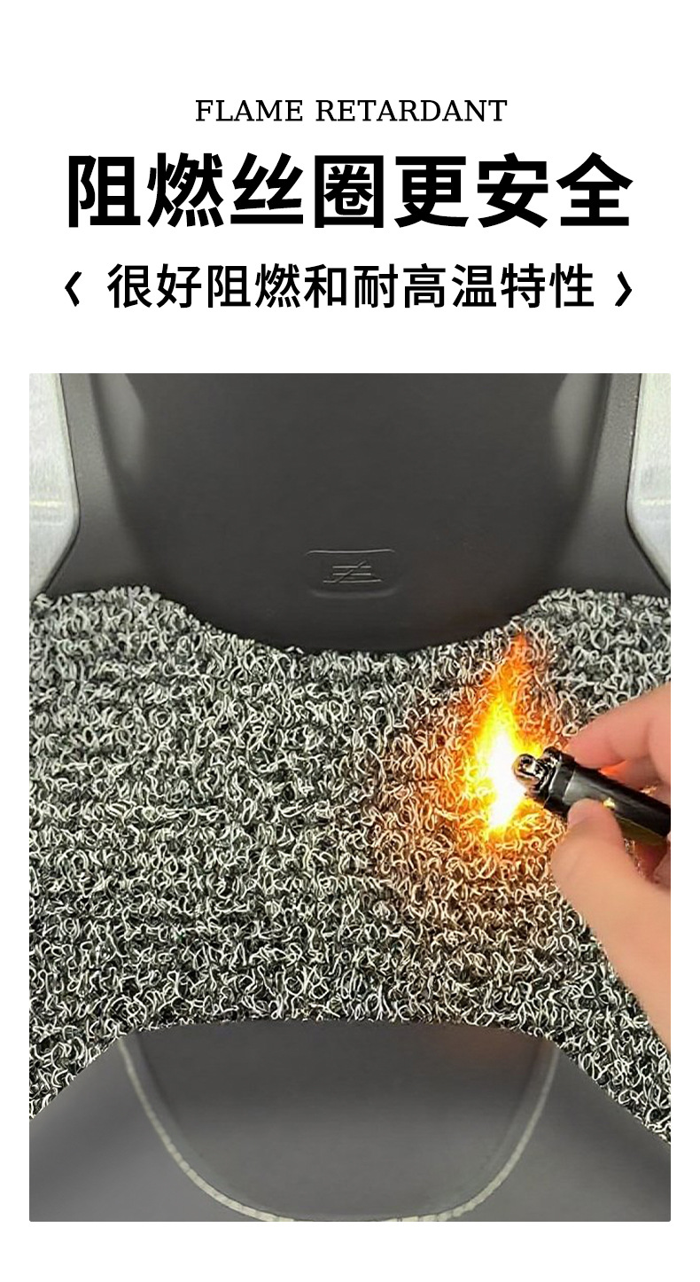 Suitable for Jikel Ae8/Ae8+/Ae8S+ Electric Vehicle Wire Ring Foot Pads Waterproof Anti-Slip Foot Pads