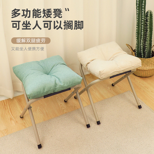 Wholesale small stool, footrest, low stool, foot rest under the office table, nap, nap, sofa, footstool, and shoes.