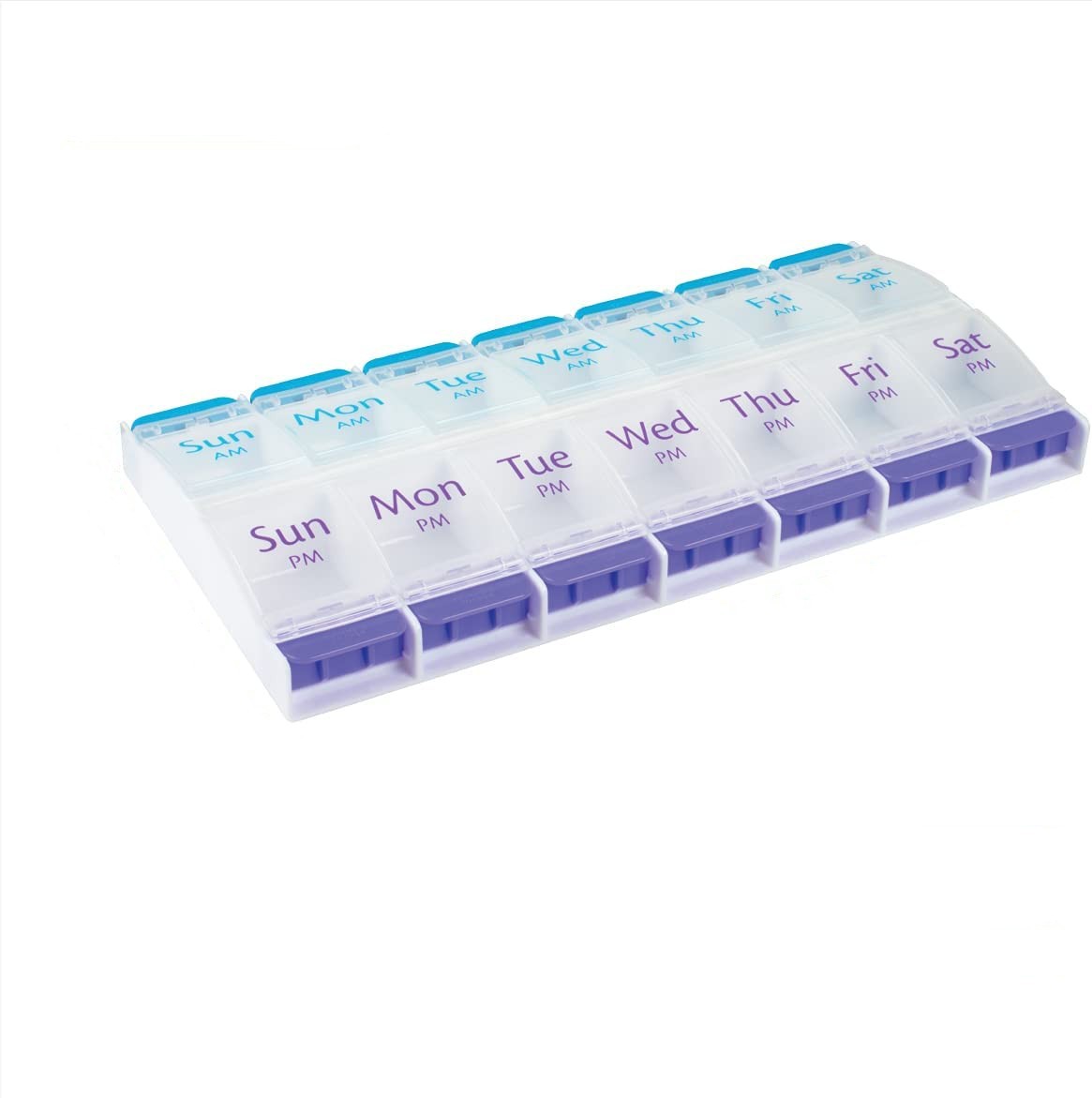 14.5*8*4.2cm; 14 그리드 밝은 파란색과 보라색 14050