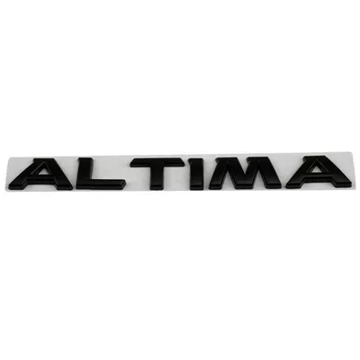metal ALTIMA letter logo sticker | Car logo