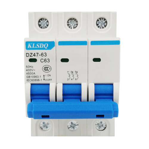 Household Mini Circuit Breaker DZ47-63/1PC45 Air Switch Circuit Breaker Electric Vehicle Switch Wholesale