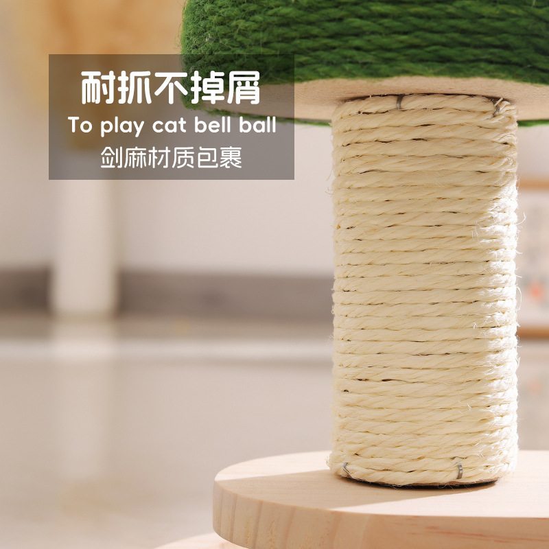 Sabre gato agarrar tablero resistente al desgaste no descascar gato agarrar columna vertical gato escalada garras de molienda alivio de la aburrimiento gato juguete fábrica al por mayor
