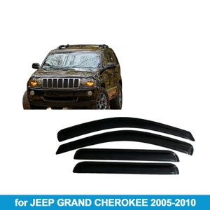 Suitable for Jeep Grand Cherokee Wk 2005-2010 Rain Shield Side Window Deflector Rain Eyebrow