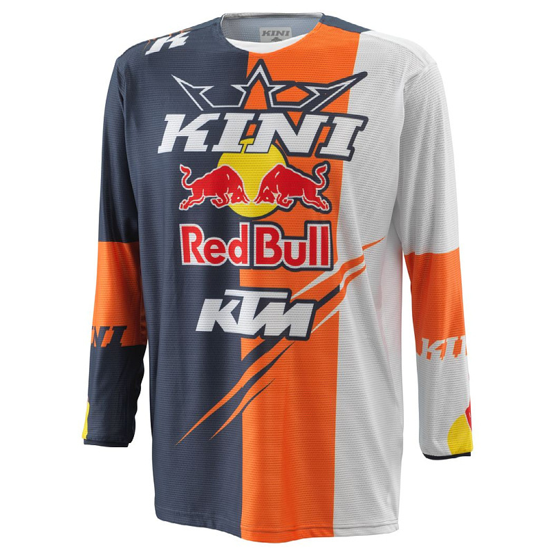 Factory Outlet Red Bull KTM Downhill Suit Summer Off-Road Motorcycle Motorcycle Riding Suit Long Sleeve T-Shirt Quick Dry Breathable