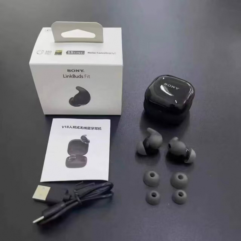 Cross-border new LinkBuds Fit in-ear Bluetooth headphones, mini bullhorn earbuds with active noise cancellation