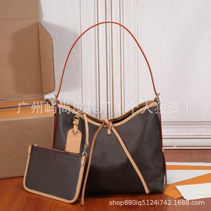 Foreign Trade European and American Women's Bag Carryall Dragon Whisker Bag Shopping Bag Mother Bag Crossbody Large Capacity Genuine Leather Tote Bag