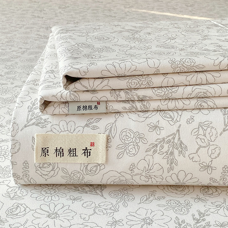 厚手の純綿古粗布ベッドシーツシングルピース綿とリネンのベッドシーツダブルベッドシーツ裸で寝る夏厚手のスタイルa|undefined