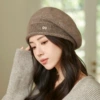 Knitted beret