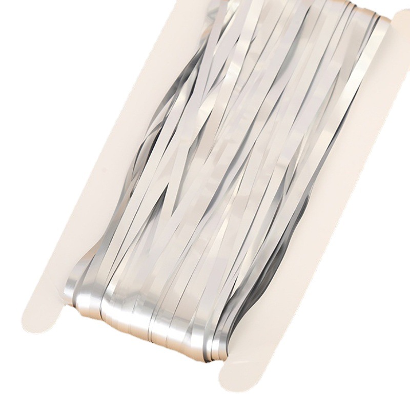 Cortina de seda de lluvia 1*2 M cinta de seda de lluvia brillante oro boda escenario Fondo diseño borla cortina de seda de lluvia fábrica al por mayor