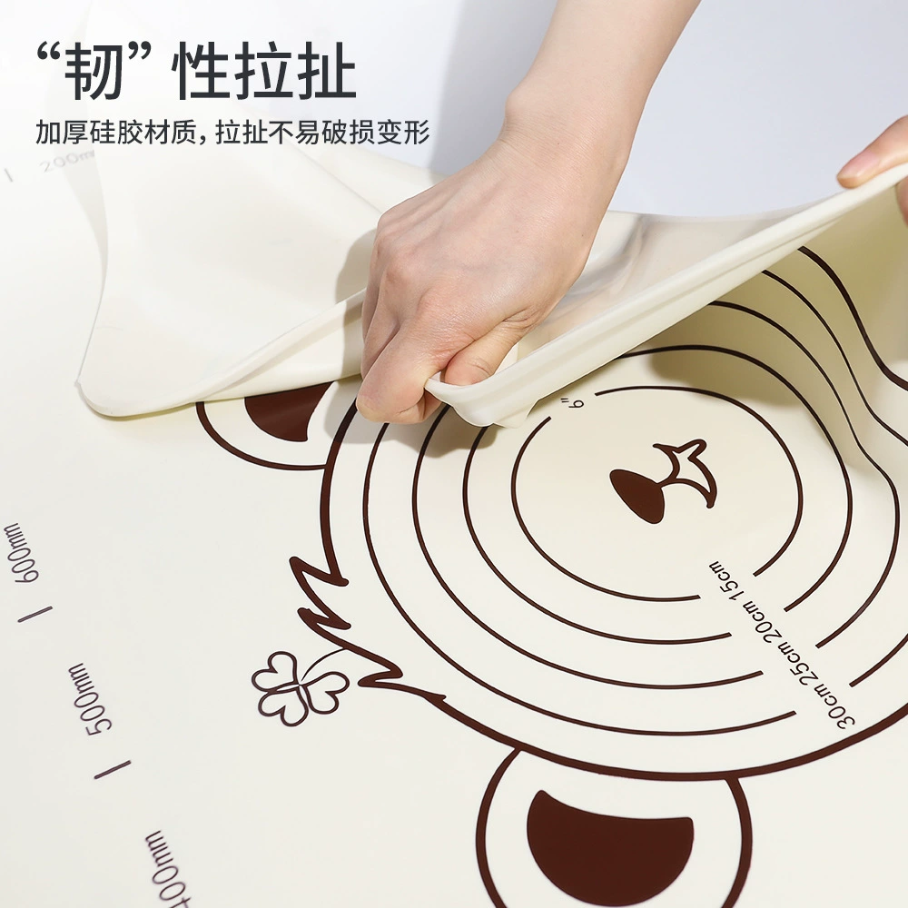 One-piece drop-shipping thickened kneading mat, food-grade rolling mat, household and dough-making dumpling chopping board, kitchen tools