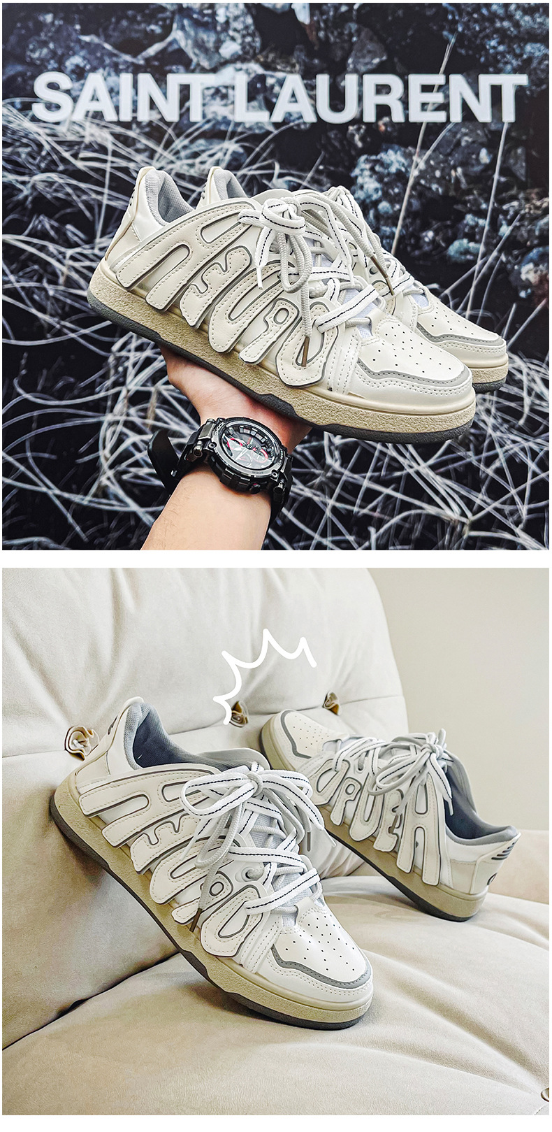 Title 9, Scarpe sportive basse da uomo con suola spessa ...